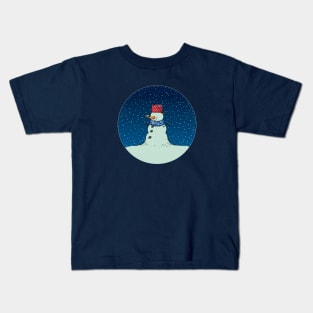 A song for Mr.Snowman Kids T-Shirt